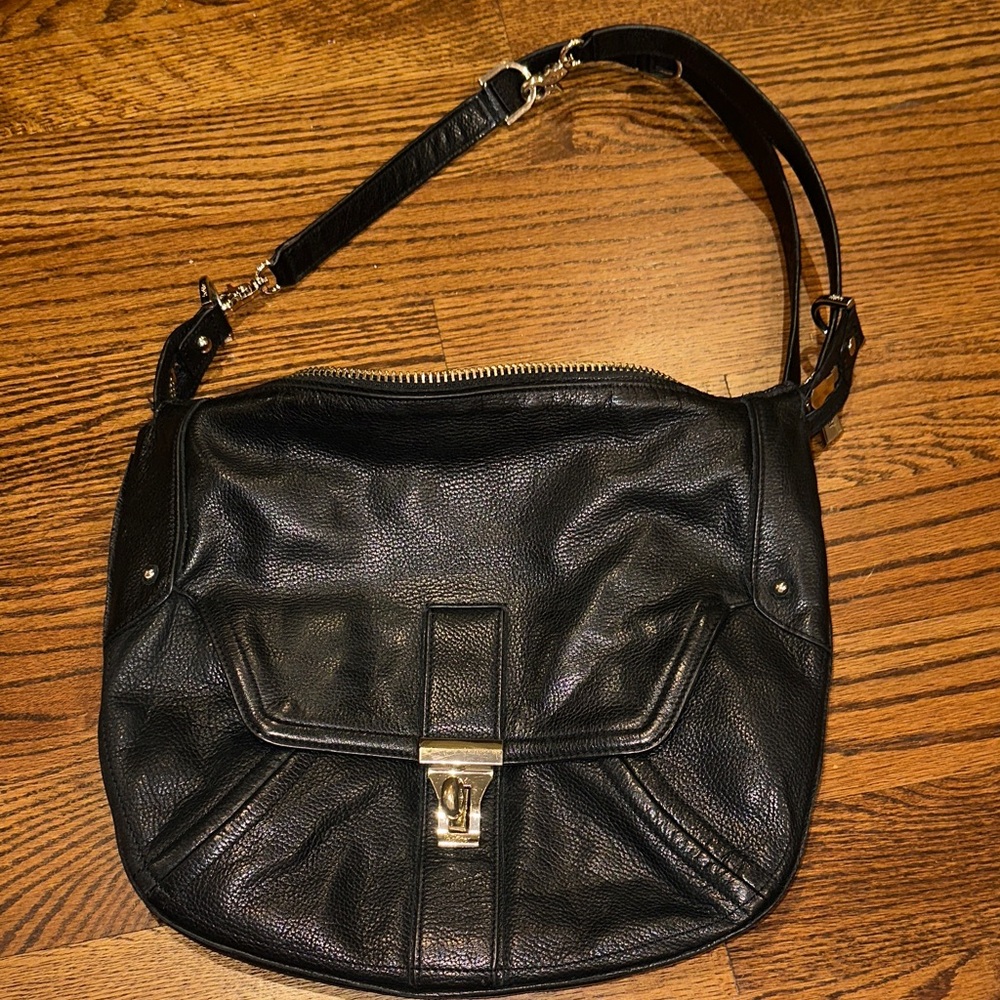 Botkier Black Leather Shoulder Bag